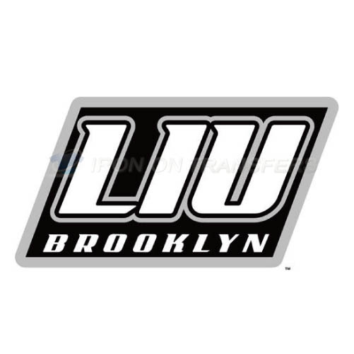 LIU Brooklyn Blackbirds Iron-on Stickers (Heat Transfers)NO.4802
